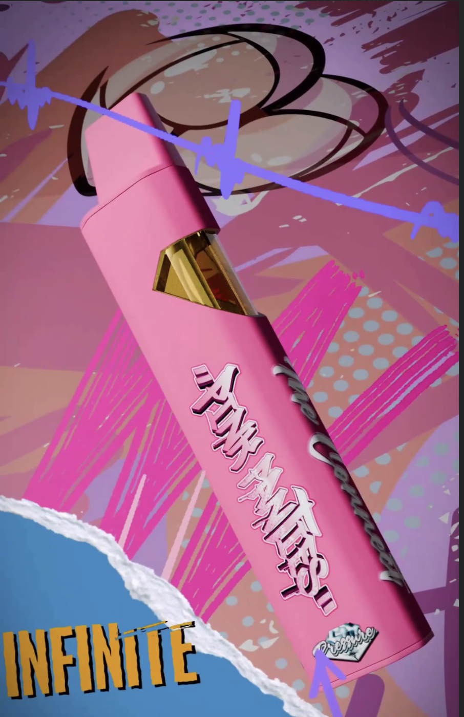 Pressure Pink Panties Disposable