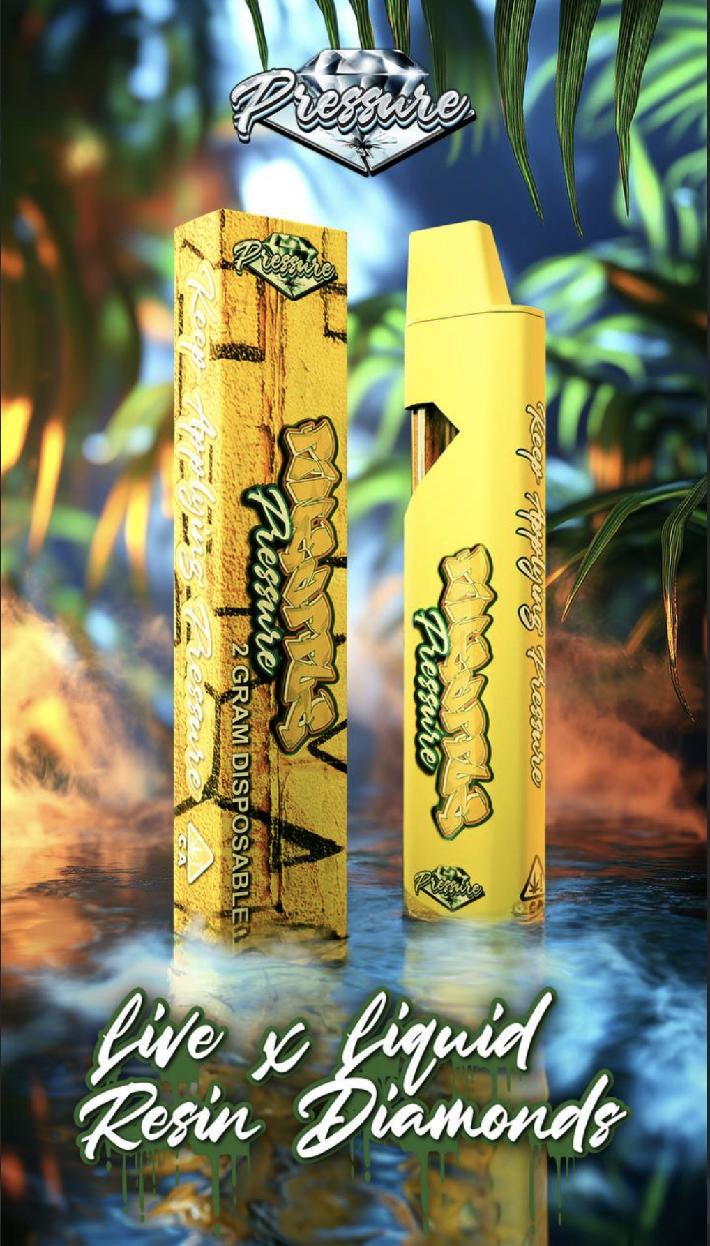 Pineapple Pressure 2g Disposable